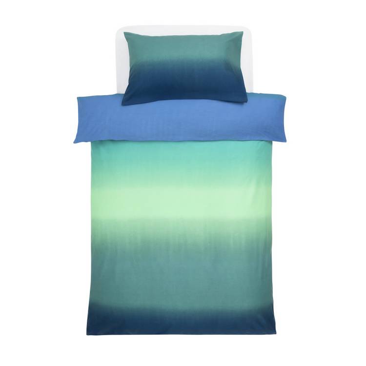 Argos Home kids bedding set gradient blue single - British product