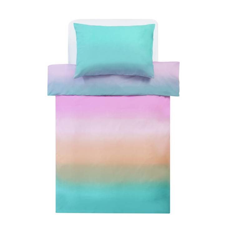 Argos Home gradient reversible kids bedding set single - British product