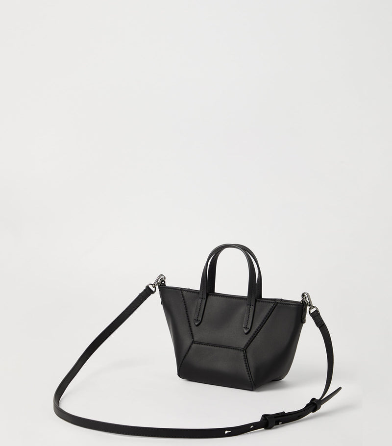 Brunello Cucinelli BC Duo mini calfskin tote bag, imported from the UK