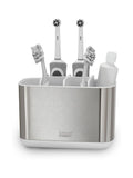 Joseph Joseph white steel toothbrush caddy, UK version