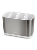 Joseph Joseph white steel toothbrush caddy, UK version