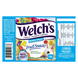 Welch's mixed fruit snacks 160 pouches (British brand)