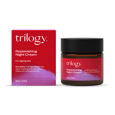 Holland & Barrett Natural Replenishing Night Cream with Hyaluronic Acid and Marula 60ml- Buy online at McGrocer