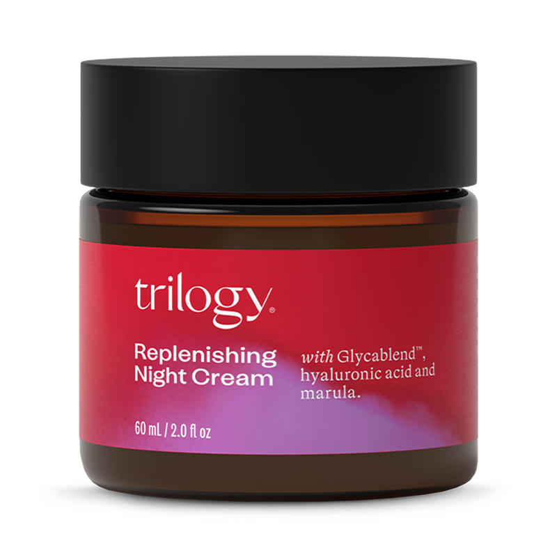 Natural Replenishing Night Cream with Hyaluronic Acid and Marula 60ml