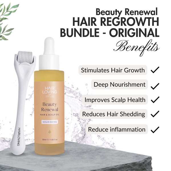 Hair Loving Beauty Renewal Hair Oil 50ml, UK version