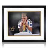 The Fan Cave Lisandro Martinez signed framed image 16x12, imported from the UK