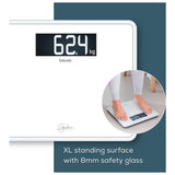 Beurer XXL electronic platform scale white - British product