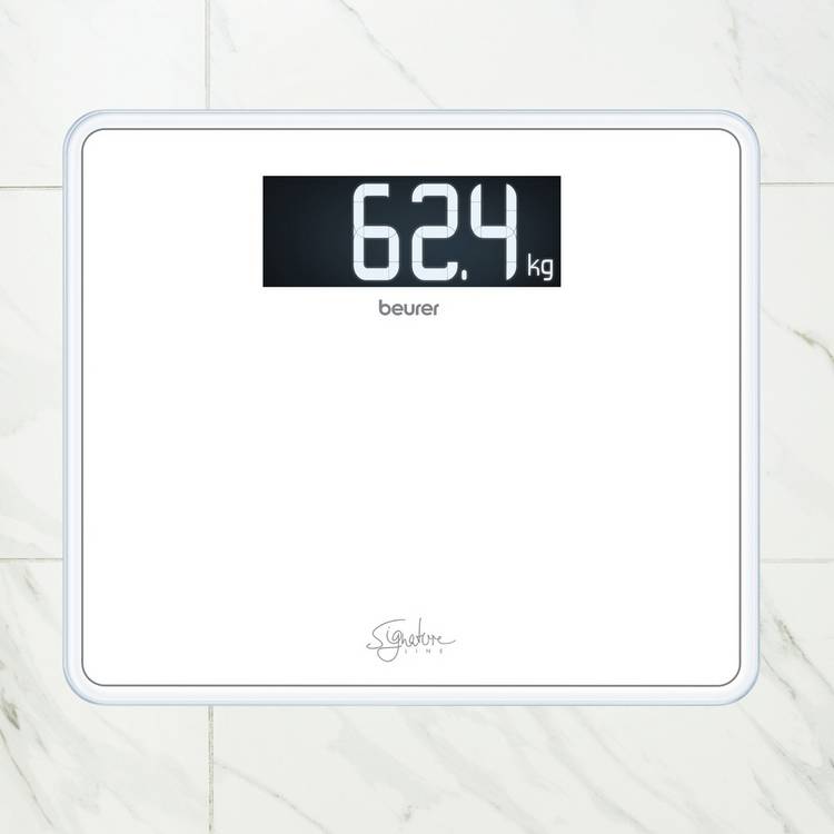 Beurer XXL electronic platform scale white - British product