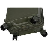 IT Luggage hard lightweight medium suitcase olive, UK version