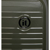 IT Luggage hard lightweight medium suitcase olive, UK version