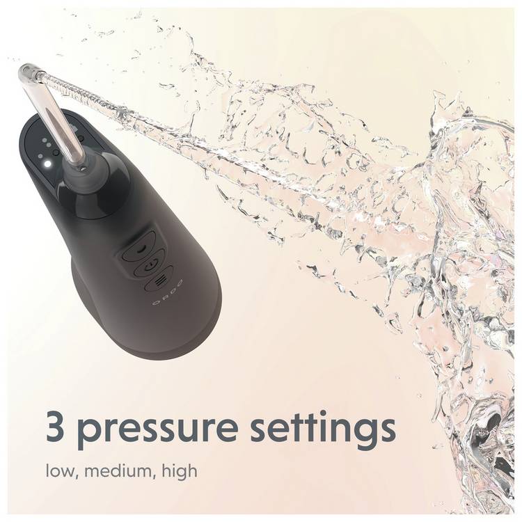 Ordo Hydro Sonic+ cordless water flosser, imported from the UK
