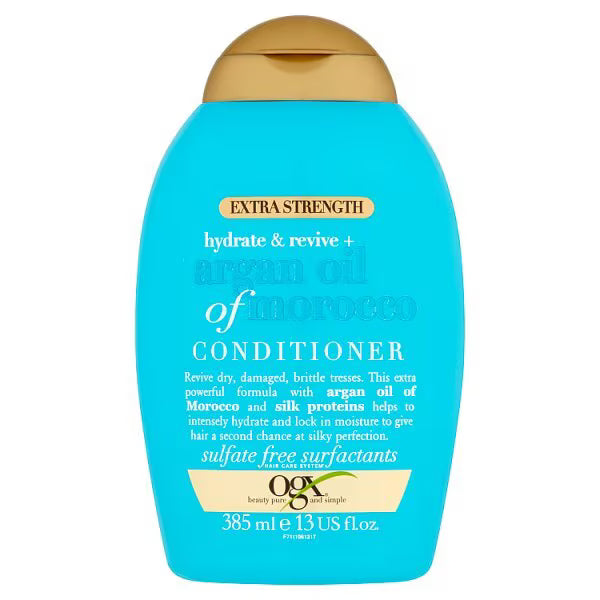 OGX Argan Oil Conditioner Hydrate and Revive Plus imported from the UK