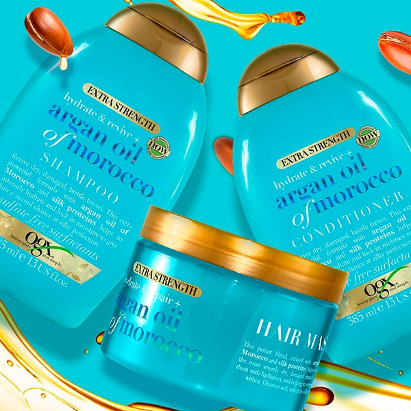 OGX Argan Oil Conditioner Hydrate and Revive Plus imported from the UK
