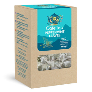 100% Peppermint Leaves Herbal Tea Teabags, 240 Pack