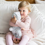 Tiny Treasures bunny doll outfit with hooded all-in-one - British product