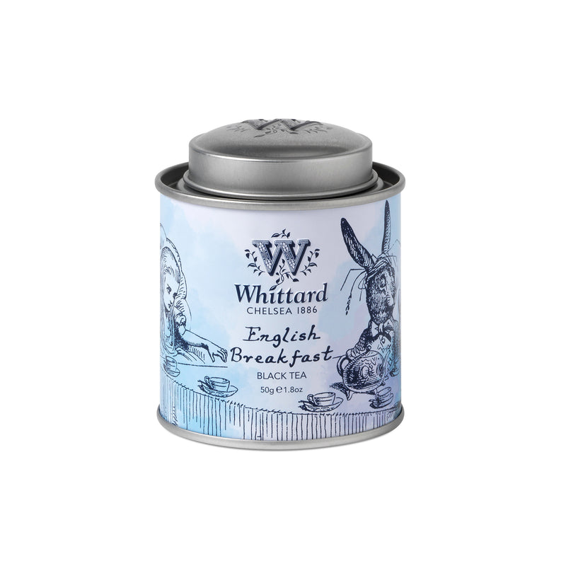 Whittard English Breakfast tea 50g Alice caddy, imported from the UK