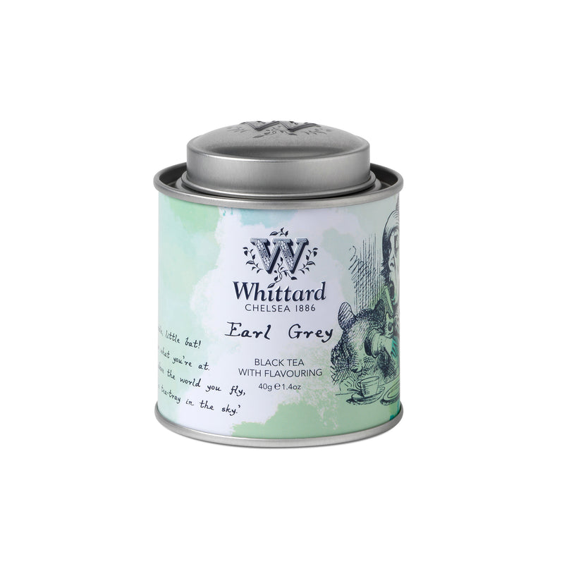 Whittard Earl Grey Alice in Wonderland mini caddy 40g, UK version