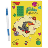 LEGO Dreams Journal with gel pen A5 (British brand)