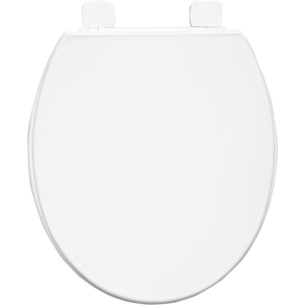 Bemis Chester toilet seat with Ultra-Fix white - British product