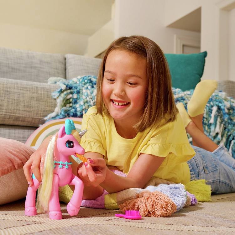 Pets Alive My Magical Unicorn interactive robotic toy, UK version