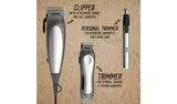Wahl beard trimmer and hair clipper grooming kit, UK version