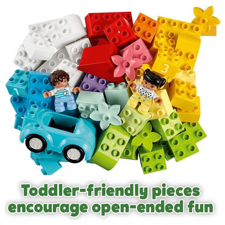 LEGO DUPLO Classic Brick Box 10913 with 65 pieces, UK version