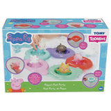 Peppa Pig bath toy pool party set, imported from the UK
