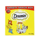 Costco UK Dreamies Variety Snack Box Cat Treats 12 x 60g- Buy online at McGrocer