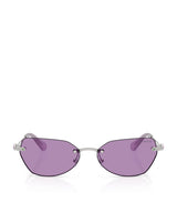 Harrods Swarovski SK7038 Irregular Sunglasses- Buy online at McGrocer