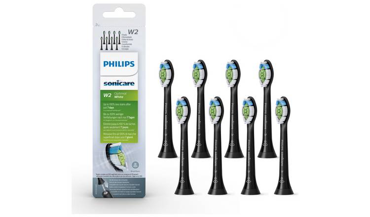 Philips Sonicare W2 Optimal White brush head 8 pack (British brand)