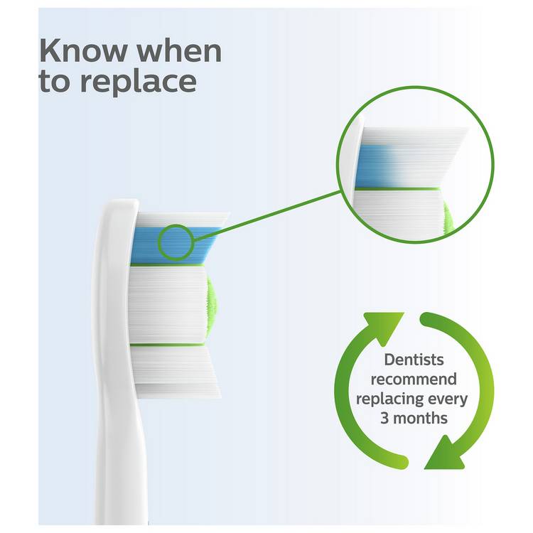 Philips Sonicare W2 Optimal White brush head 8 pack (British brand)