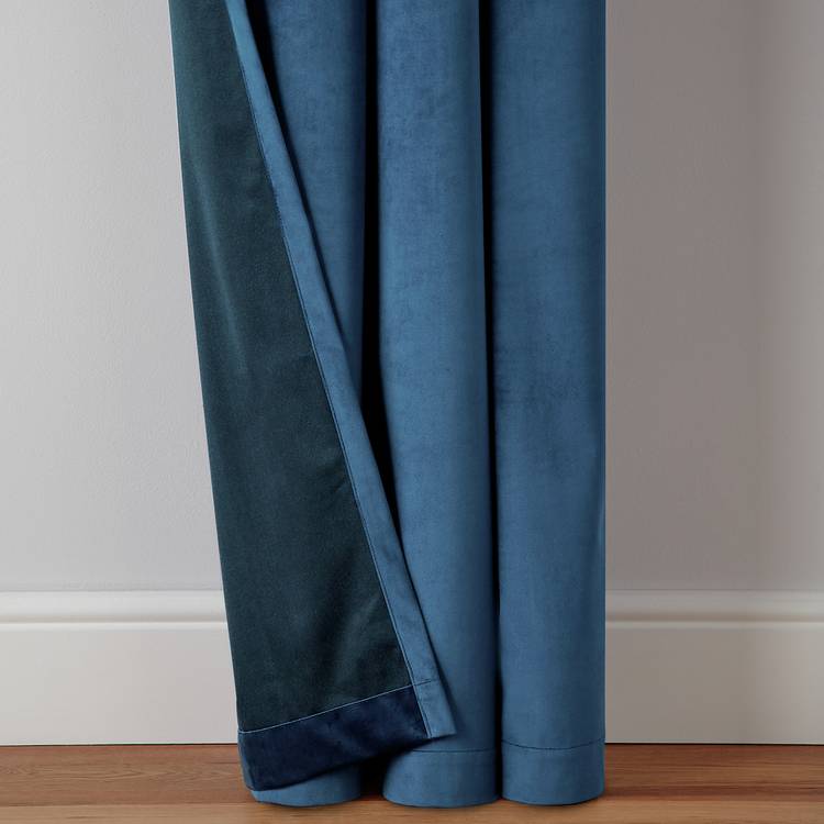 Habitat eyelet curtains in ink 117x183cm, UK version
