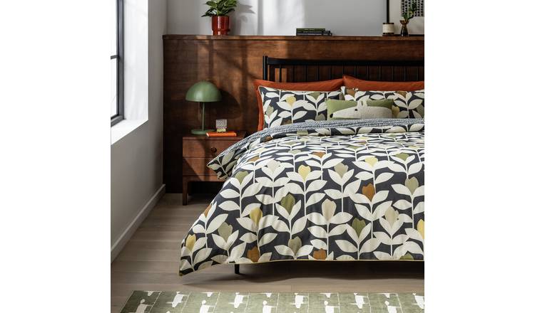 Habitat x Scion cotton Padukka bedding set single, UK version
