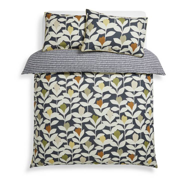 Habitat x Scion cotton Padukka bedding set single, UK version