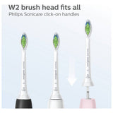 Philips Sonicare W2 Optimal White toothbrush replacement heads 8 pack - British product