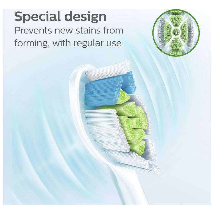 Philips Sonicare W2 Optimal White toothbrush replacement heads 8 pack - British product