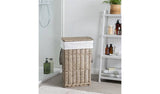 Argos Argos Home Willow Laundry Basket Grey 56cm- Buy online at McGrocer
