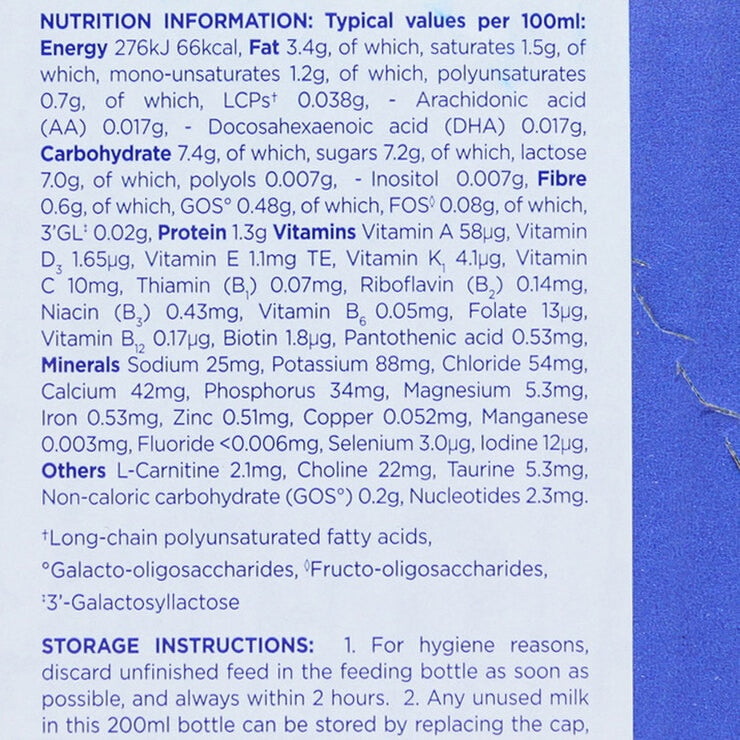 Aptamil infant milk Stage 1 12 x 200ml, imported from the UK