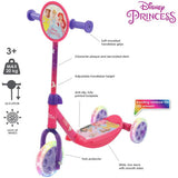 Disney Princess Tri-Lite scooter with light-up wheels - British product