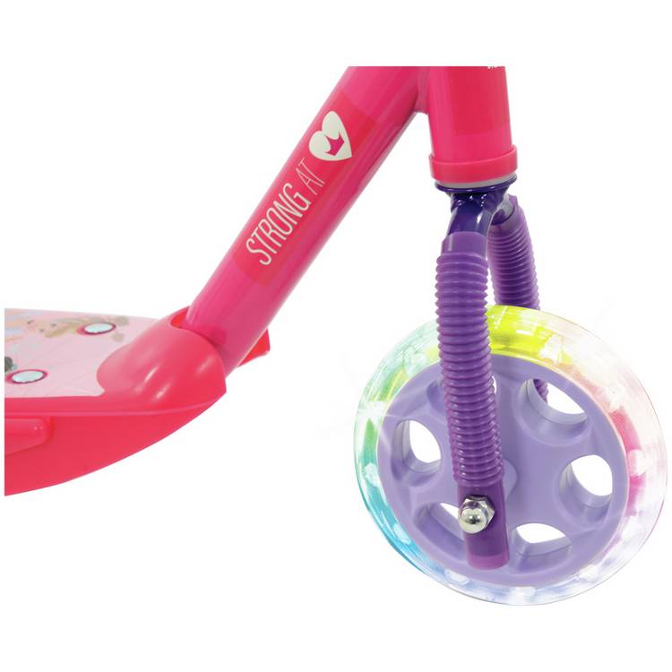 Disney Princess Tri-Lite scooter with light-up wheels - British product