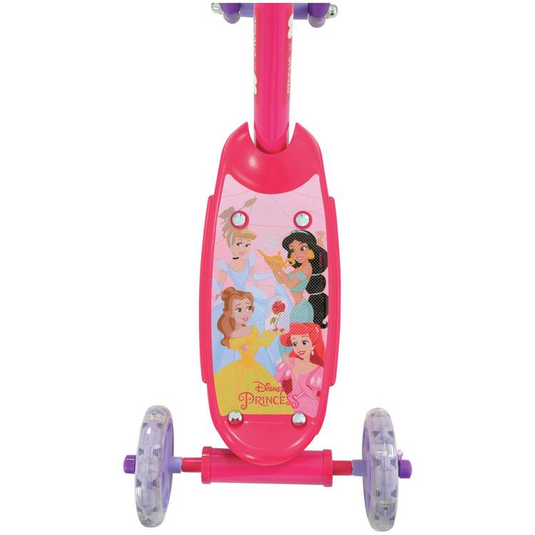 Disney Princess Tri-Lite scooter with light-up wheels - British product