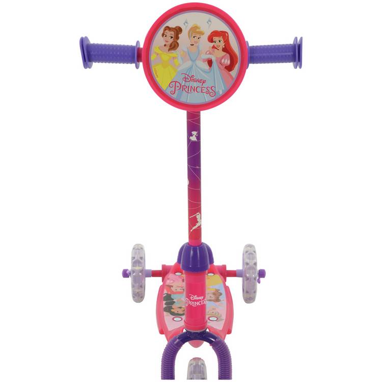 Disney Princess Tri-Lite scooter with light-up wheels - British product