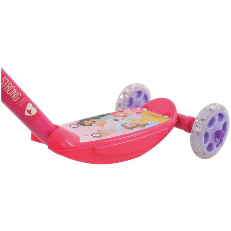 Disney Princess Tri-Lite scooter with light-up wheels - British product