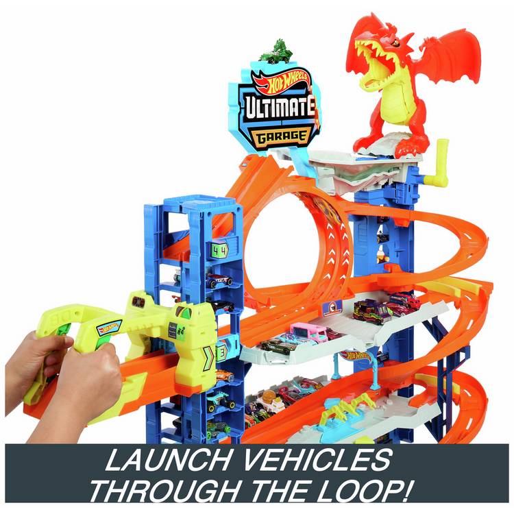 Hot Wheels City Ultimate Garage playset, imported from the UK