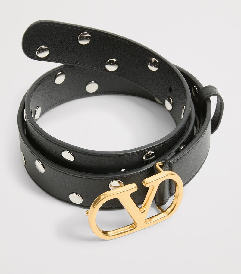 Valentino Garavani VLogo Signature belt 3cm, imported from the UK