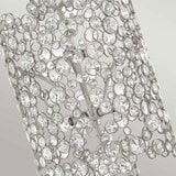 Elstead Anya Two Tier Pendant - Silver Leaf