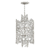 Elstead Anya Silver Leaf pendant light - British product