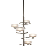 Kichler Elstead Aleeka Classic Pewter 5 Light Chandelier - British product