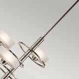 Kichler Elstead Aleeka Classic Pewter 5 Light Chandelier - British product