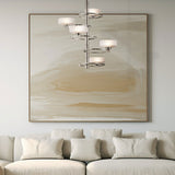 Kichler Elstead Aleeka Classic Pewter 5 Light Chandelier - British product